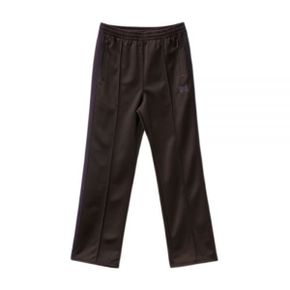 NEEDLES 니들스 Zipped Track Pant Poly Smooth - Dk.Brown (PU276) (지퍼 트랙 팬츠 폴리 스무