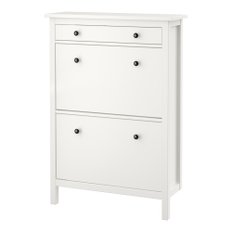 HEMNES 2칸신발장, 화이트, 89x127 cm 001.695.60