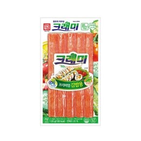 한성 크래미 김밥용 120g 맛살 킹크랩 게살 크래미 크라비아