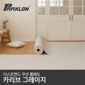 [3m이상구매시테이프증정]더스트앤드 쿠션 롤매트 카리브그레이지 140x100x0.55cm