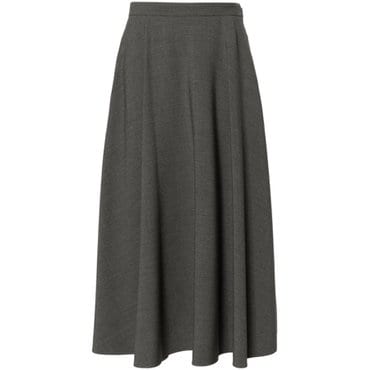 발렌티노 Midi skirt 5B3RABP27CU153 Grey