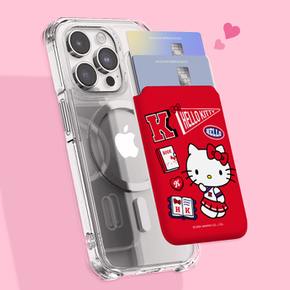 magsafe [Sanrio]산리오 하트 맥세이프 슬라이드 카드지갑 탈부착가능 자석 핸드폰 스마트폰