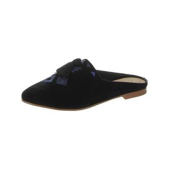 이스퀘어 4219973 Soludos Palazzo Womens Suede Embroidered Mules