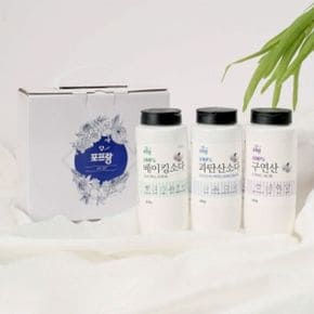 포프랑구연산+베이킹소다+과탄산소다3종세트