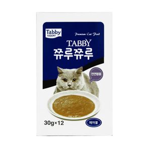 테비 토퍼 쮸루쮸루 헤어볼 30g x 12개 (1박스)