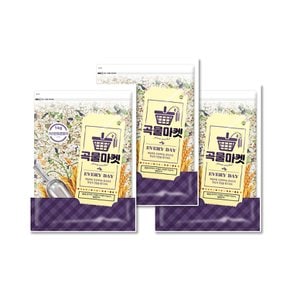 곡물마켓 귀리렌틸혼합17곡1kg x 3