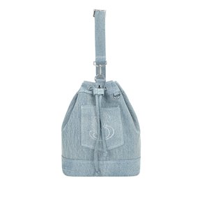 Yoko Bucket Bag (M)(denim)