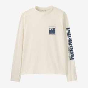 [파타고니아코리아] 26SS키즈 롱-슬리브드 캐필린 실크웨이트 티셔츠(62386R5)