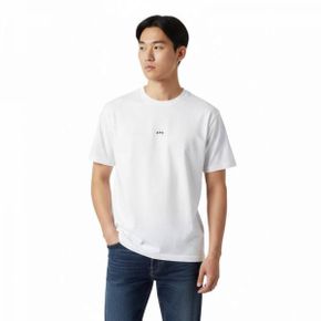 COHBW H26386 TAG WHITE BLACK 마이크로 로고 박시 남성 반팔티 1605995 COHBWH26386TAGW