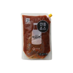 아워홈 행복한맛남 깐풍소스 2kg x 1개