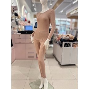 [여주점] 와코루 모달 캐시미어 심플 동절기 내의 상의 바지 [WLG2552C/WLG2552L] BR