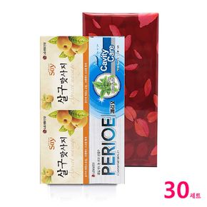 페리오치약 160g(1)+살구 맛사지 비누 100g(2)_30세트