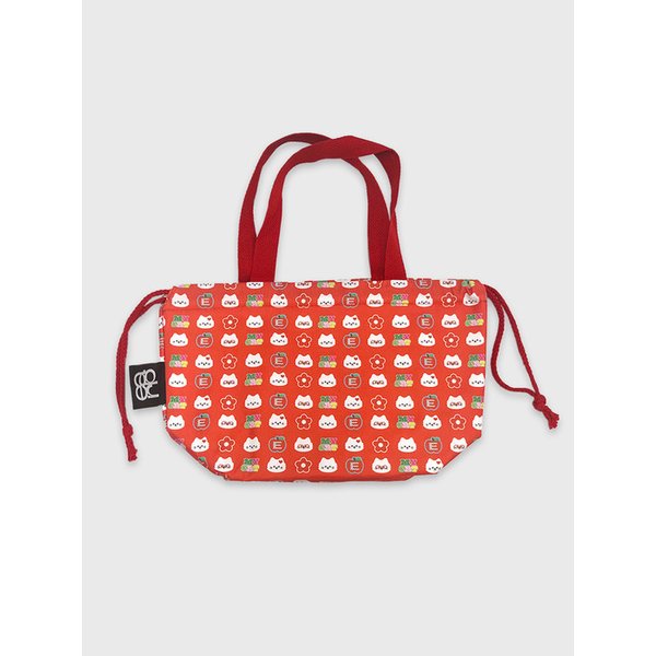 키치 레트로 레드(런치백)