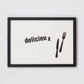 블랙아트프레임 엔디자인 시리즈 액자 delicieux