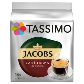 Tassimo 타시모 야콥스 카페 크레마 클래식 16캡슐 112g