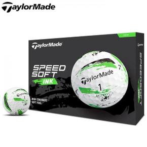 5766967 테일러 메이드 SPEED SOFT INK 스피드 소프트 잉크 골프 공 1 다스  TA3469311