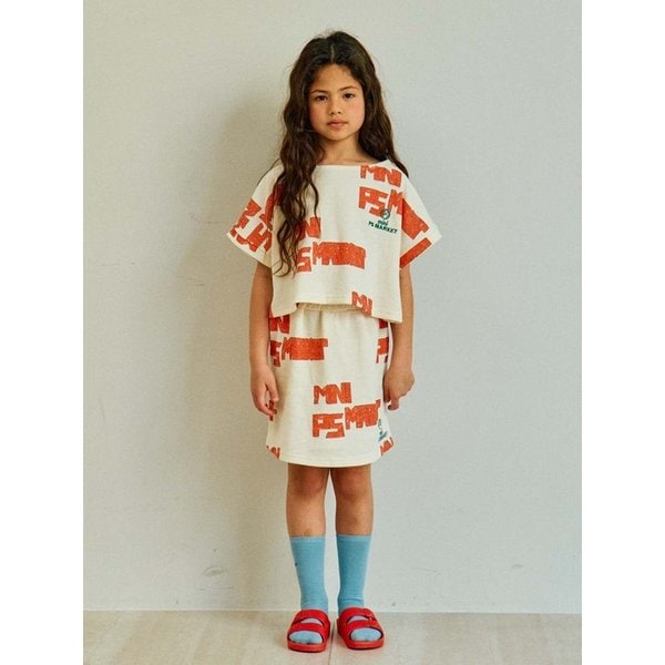 25SS 피규어 올오버 와플 스커트(CREAM)