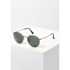 4384028 Ray-Ban ROUND METAL UNI - Sunglasses gunmetal/crystal green