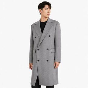 23FW 라르디니 남성 체크 롱 코트(그레이) IT40407E ITC61607 930 1559654 IT40407EITC61607930