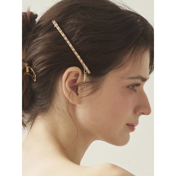 바게트 큐빅 롱 슬림 자동핀 JP-26-036AB