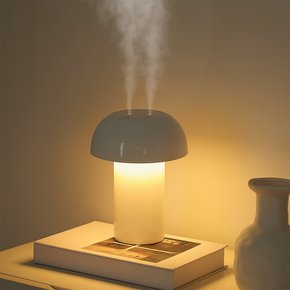 듀얼분사 무선 무드등 머쉬름 가습기 500ml  + 필터4개