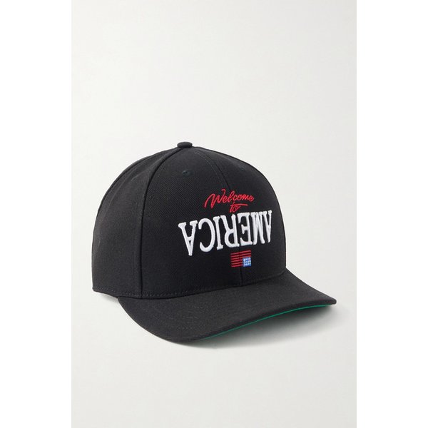 윌리 차바리아 커뮤니티 센터 자수 코튼 캡 블랙 46376663162977464