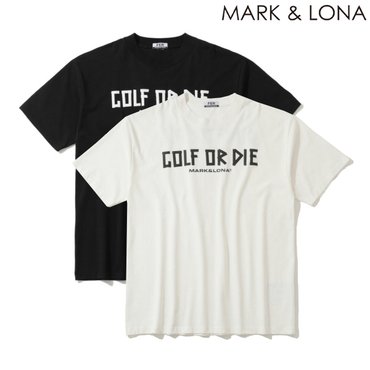 마크앤로나 공용 GOLF OR DIE 티셔츠(LR2FA04U)