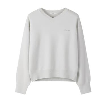 ZOOC 울 블렌드 V넥 니트 풀오버 Z244KSK034