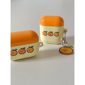 Three tangerines air pods case (hard)