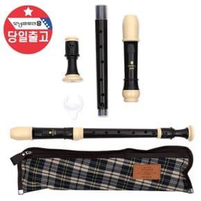 수행평가 교재용 알토 리코더 바로크식 + 케이스 / 음악 준비물 피리 초등학생 어린이 학생용