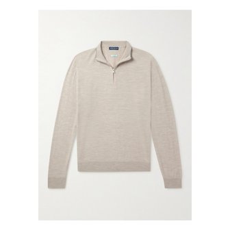 PETER MILLAR 피터 밀러 익스커저니스트 플렉스 울 혼방 하프집업 스웨터 뉴트럴 1647597357786426