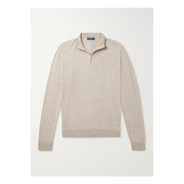 피터 밀러 익스커저니스트 플렉스 울 혼방 하프집업 스웨터 뉴트럴 1647597357786426