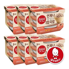 햇반 매일잡곡밥210G 18ea