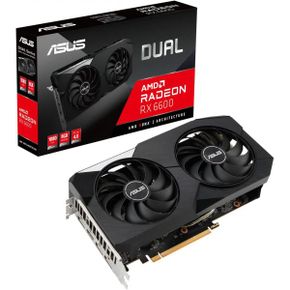 영국 아수스 그래픽카드 ASUS Dual AMD Radeon RX 6600 8GB GDDR6 Gaming Graphics Card RDNA 2