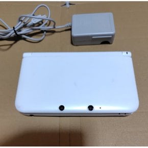 닌텐도 3DS LL 화이트 본체 충전기 세트 닌텐도 3DSLL 닌텐도