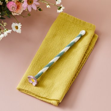 모던하우스 블루밍부케 꼬임줄기 머들러 핑크