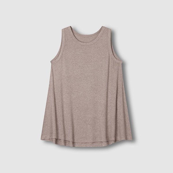 여 컴피 민소매 라운지 티셔츠 J206201090014