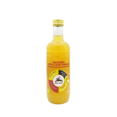 [보보] 알치네로 유기농 언필터드 애플 사이다 비니거 사과 초모 식초 500ml (애사비)