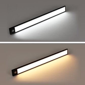 노바리빙 더 블랙 LED C타입 충전식 센서바 600mm