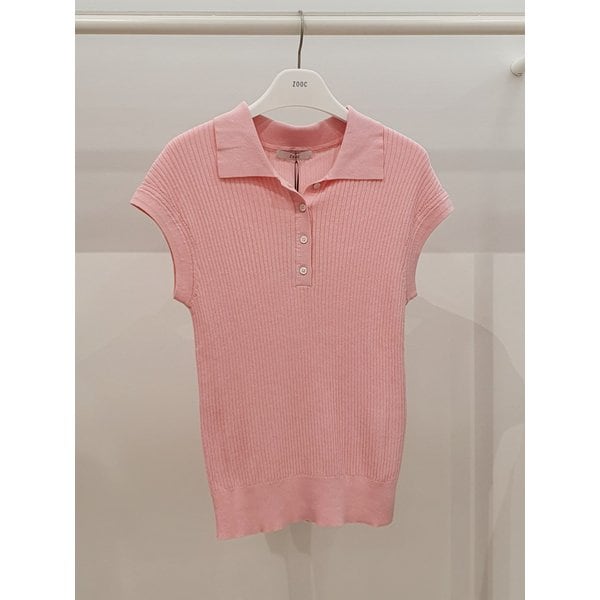 [파주점] 주크 카라넥 캡소매 골지 니트 V252KSK945