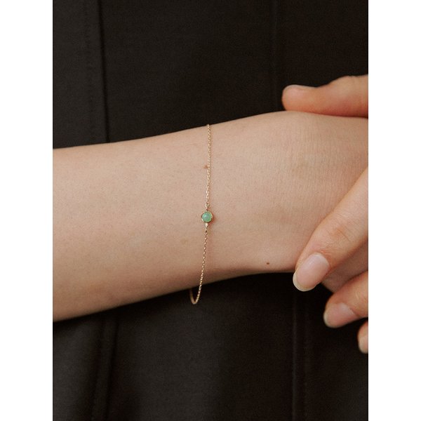 [14K] 미니 탄생석 팔찌