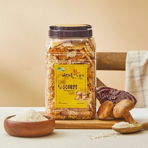 쌍지뜰 찹쌀누룽지왕 1.2kg   영지버섯 송화버섯의 영양까지