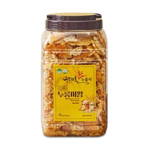 쌍지뜰 찹쌀누룽지왕 1.2kg   영지버섯 송화버섯의 영양까지