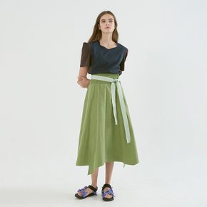 RUNWAY SKIRT_vintage green