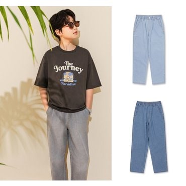 폴햄키즈 공용) 릴렉스핏 데님 팬츠 PKF2DP3013