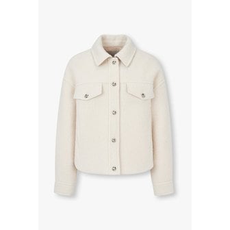 VOV [부산점] 보브)) 알파카 블렌드 숏 셔츠 자켓 (7126110502)