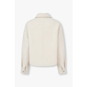 [부산점] 보브)) 알파카 블렌드 숏 셔츠 자켓 (7126110502)