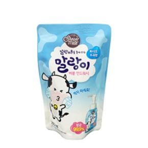 뽀득 뽀득 손세정 핸드워시 말랑이 버블 화이트 리필 250ml 손세정제