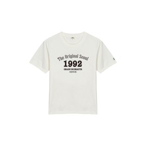 1992 SIGNATURE T-SHIRT [BEIGE]