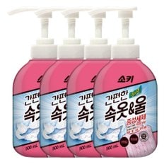 소키 간편한 속옷 앤 울 중성세제 500ml X 4개